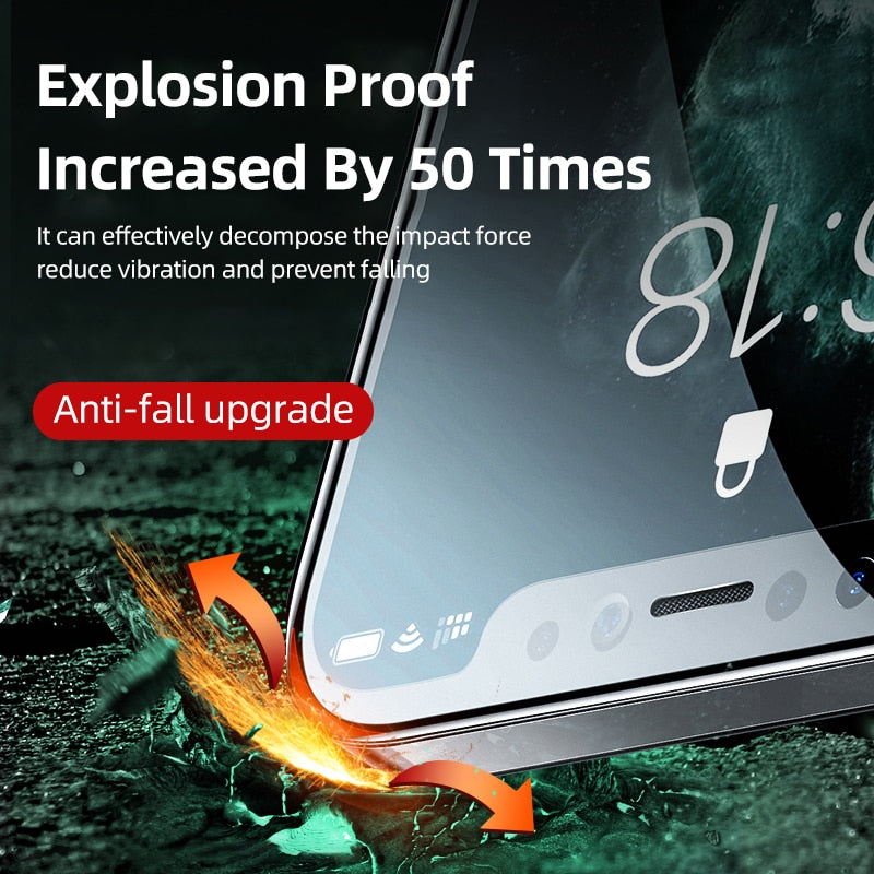 9D Tempered Glass For iPhone 12 Pro Max Full Cover Protective Glass For iPhone 12 mini Tempered Film Screen Protector The Clothing Company Sydney