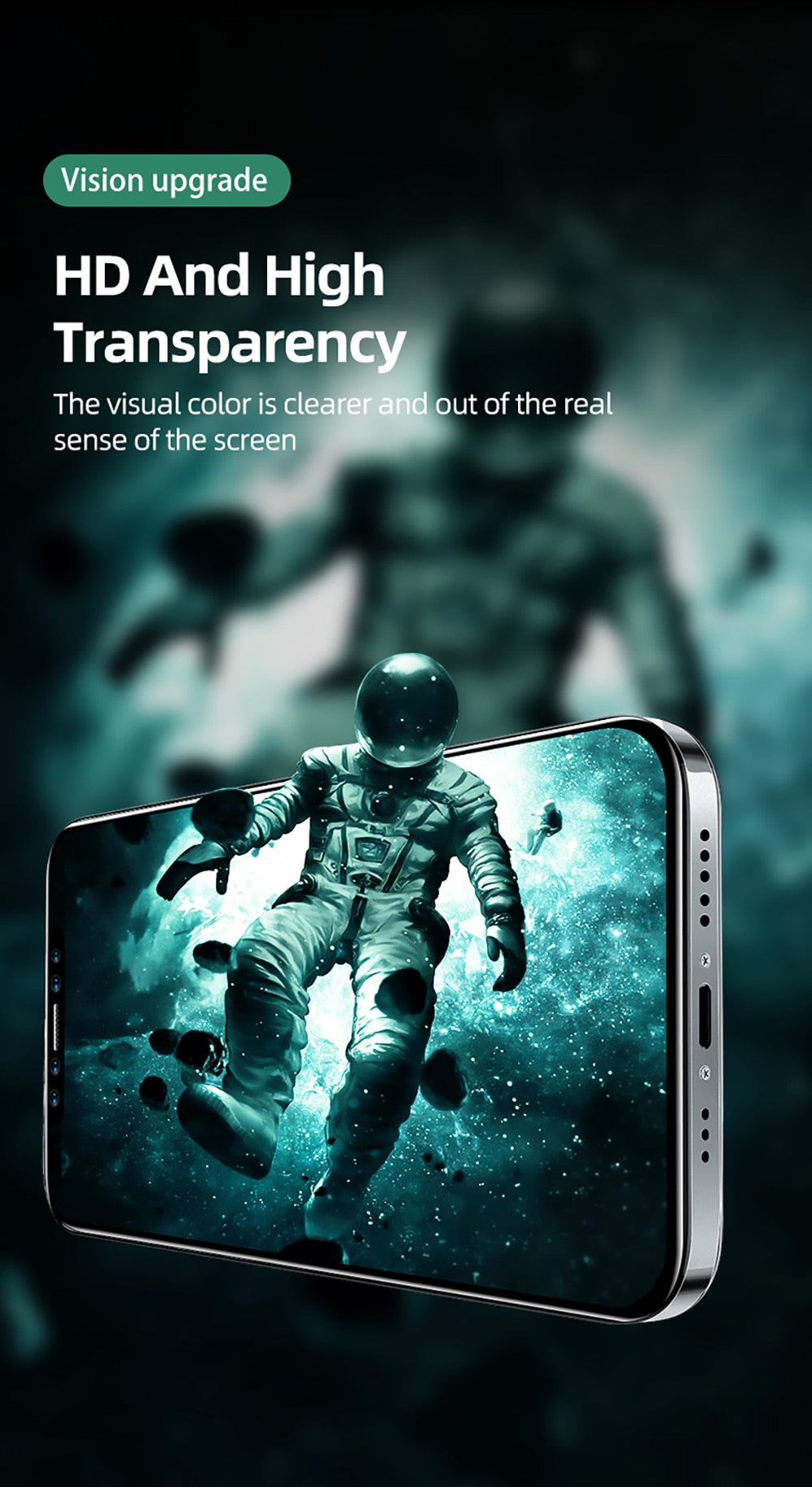 9D Tempered Glass For iPhone 12 Pro Max Full Cover Protective Glass For iPhone 12 mini Tempered Film Screen Protector The Clothing Company Sydney