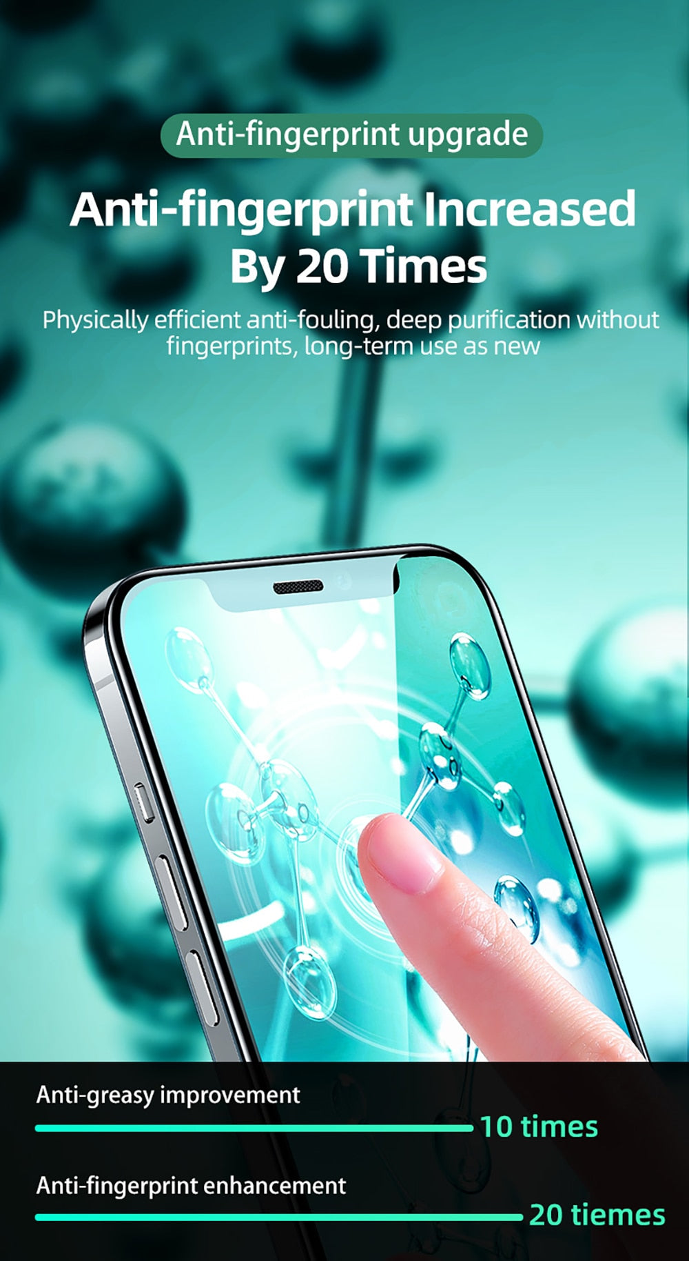 9D Tempered Glass For iPhone 12 Pro Max Full Cover Protective Glass For iPhone 12 mini Tempered Film Screen Protector The Clothing Company Sydney