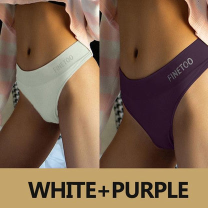 2 Pack Bodyshaper Panties Underwear High Waist Panties Lingerie Sexy G-String Underpants Solid Color Briefs The Clothing Company Sydney