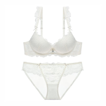2 Piece Lace Bra Set Gather Adjustable Underwear Sets For Women A B C Cup The Clothing Company Sydney