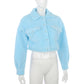 Autumn Winter Coat Fleece Shaggy Warm Cropped Overcoat Single Breasted Outerwear Jacket The Clothing Company Sydney