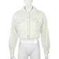 Autumn Winter Coat Fleece Shaggy Warm Cropped Overcoat Single Breasted Outerwear Jacket The Clothing Company Sydney