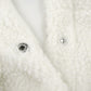 Autumn Winter Coat Fleece Shaggy Warm Cropped Overcoat Single Breasted Outerwear Jacket The Clothing Company Sydney