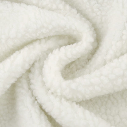 Autumn Winter Coat Fleece Shaggy Warm Cropped Overcoat Single Breasted Outerwear Jacket The Clothing Company Sydney
