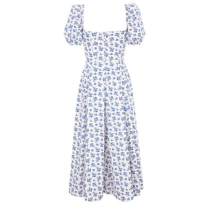 Floral Print Casual Midi Sexy Party Strapless Autumn Summer Club Bodycon Dress The Clothing Company Sydney