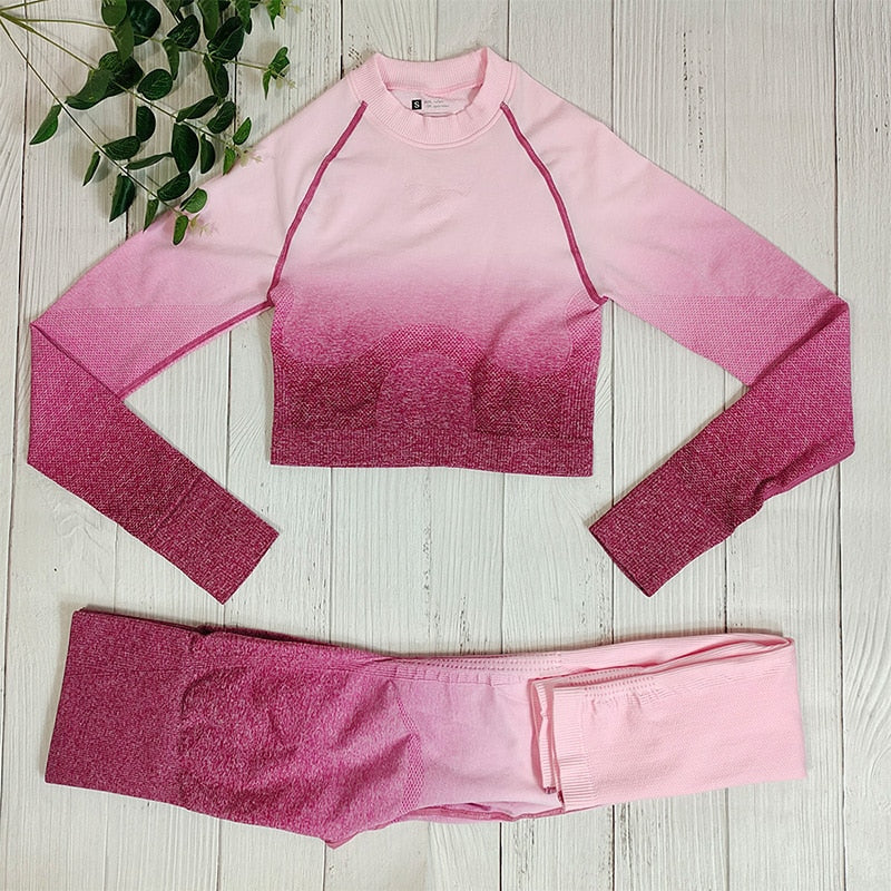 3 Piece Sportswear Fitness Gym Yoga Seamless Workout Women Sport Outfit  Tie dye Sports Suits Set The Clothing Company Sydney