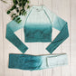 3 Piece Sportswear Fitness Gym Yoga Seamless Workout Women Sport Outfit  Tie dye Sports Suits Set The Clothing Company Sydney