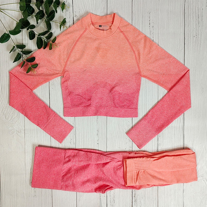 3 Piece Sportswear Fitness Gym Yoga Seamless Workout Women Sport Outfit  Tie dye Sports Suits Set The Clothing Company Sydney