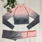 3 Piece Sportswear Fitness Gym Yoga Seamless Workout Women Sport Outfit  Tie dye Sports Suits Set The Clothing Company Sydney