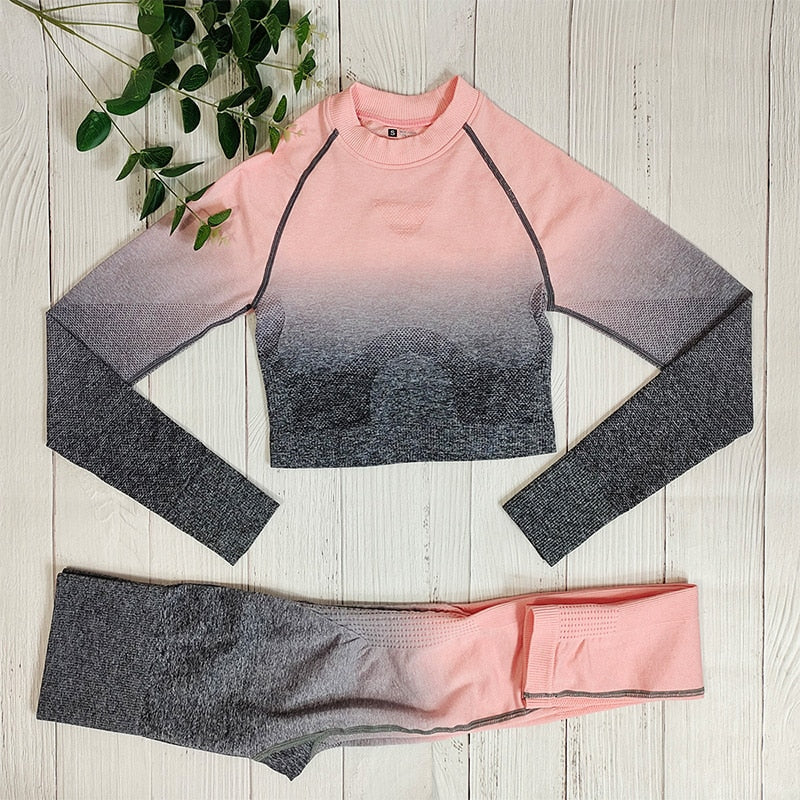 3 Piece Sportswear Fitness Gym Yoga Seamless Workout Women Sport Outfit  Tie dye Sports Suits Set The Clothing Company Sydney