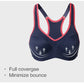 Sports Bra Women's Moisture-wicking High Impact Minimize Padded Full Support Racerback Underwire Sports Bra Top The Clothing Company Sydney