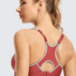 Sports Bra Women's Moisture-wicking High Impact Minimize Padded Full Support Racerback Underwire Sports Bra Top The Clothing Company Sydney