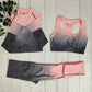 3 Piece Sportswear Fitness Gym Yoga Seamless Workout Women Sport Outfit  Tie dye Sports Suits Set The Clothing Company Sydney