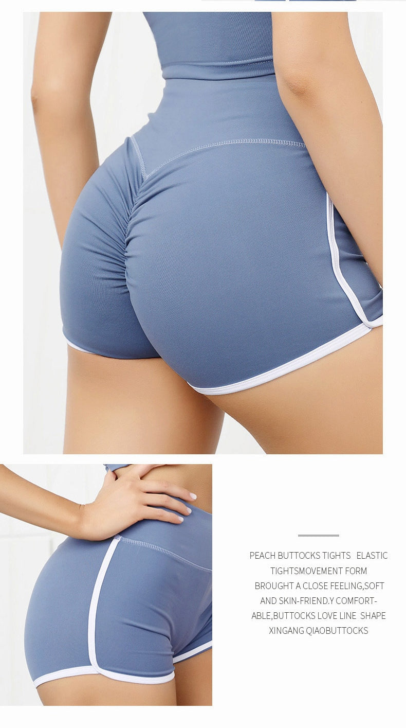 2 Piece Shorts High Waist Leggings and Bra Seamless Gym Yoga Set Women Fitness Set The Clothing Company Sydney