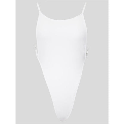 High Leg cut One Piece Swimsuit Thong Swimwear Trikini Backless Monokini Brazilian Bathing Suit The Clothing Company Sydney