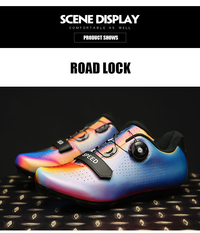 Athletic Bicycle Shoes MTB Cycling Men Ladies Self-Locking Road Bike Shoes Cycling Sneakers The Clothing Company Sydney