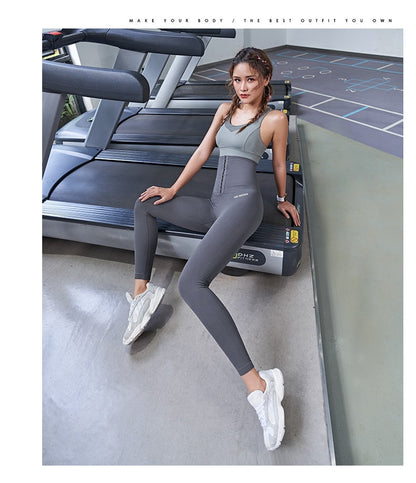 Fitness Corset Push Hip Postpartum High Waist Yoga Pants Workout Seamless Leggings Sportswear Gym Running Training Tights The Clothing Company Sydney