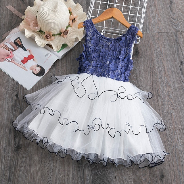 Princess Girls Clothes Children Clothing Summer Party tutu Kids Dresses for Girls Toddler Girls Casual Dress The Clothing Company Sydney
