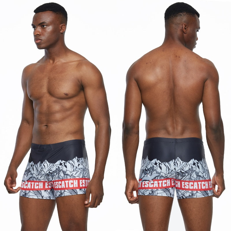 Mens Summer Beach Surfing Fashion Swimsuit Boxer Shorts High Quality Swim Trunks With Pad Swimwear The Clothing Company Sydney