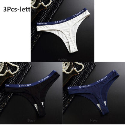 3 Pack Lace Thong G-String Cotton Underwear Lingerie Seamless Panty Intimates Briefs Panties The Clothing Company Sydney