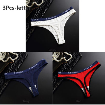 3 Pack Lace Thong G-String Cotton Underwear Lingerie Seamless Panty Intimates Briefs Panties The Clothing Company Sydney