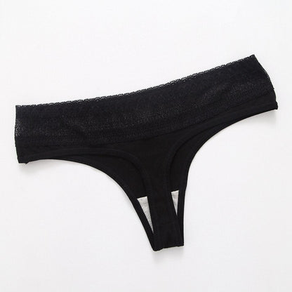 3 Pack Lace Thong G-String Cotton Underwear Lingerie Seamless Panty Intimates Briefs Panties The Clothing Company Sydney