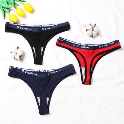 3 Pack Lace Thong G-String Cotton Underwear Lingerie Seamless Panty Intimates Briefs Panties The Clothing Company Sydney