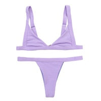 Sexy Deep V neck Swimwear Print Backless Bandage Cut Out Monokini One Piece Swimsuit Women bathing suit The Clothing Company Sydney