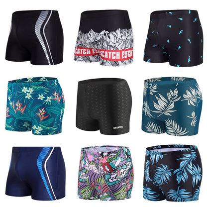 Mens Summer Beach Surfing Fashion Swimsuit Boxer Shorts High Quality Swim Trunks With Pad Swimwear The Clothing Company Sydney