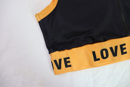 2 Piece Hollow Sport Outfit Backless Fitness Clothing Yoga Suit with Bra Pad Sportswear Gym Workout Activewear Set The Clothing Company Sydney