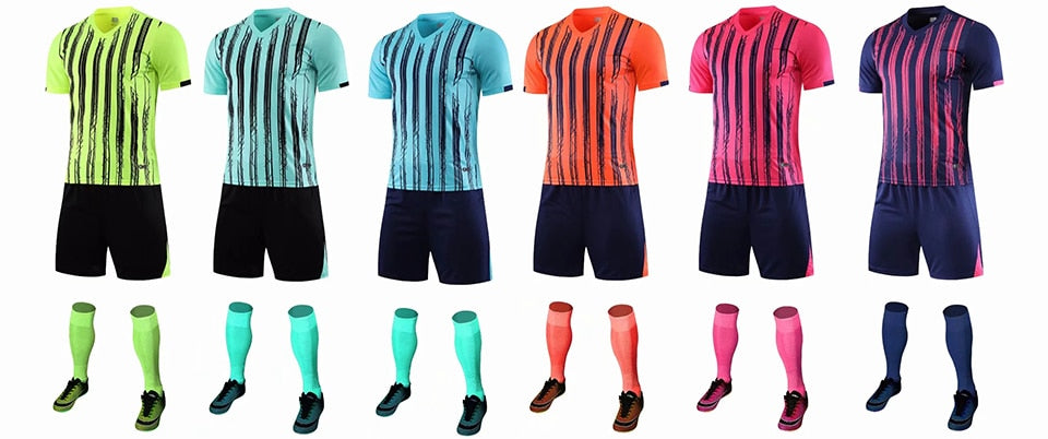 Adults Kids Soccer Football Custom Jersey Shorts Team Uniform Set The Clothing Company Sydney