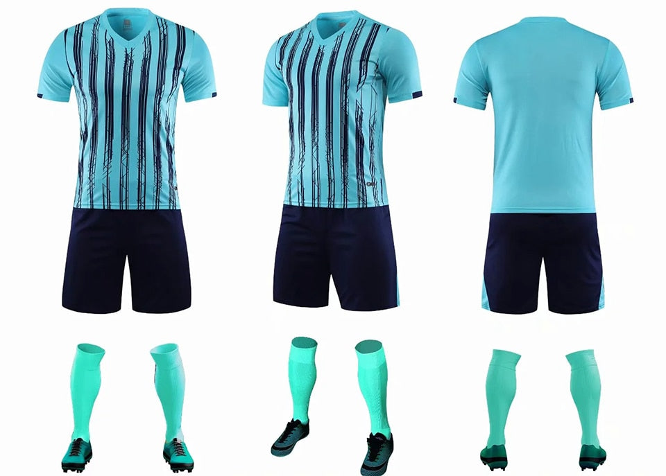 Adults Kids Soccer Football Custom Jersey Shorts Team Uniform Set The Clothing Company Sydney