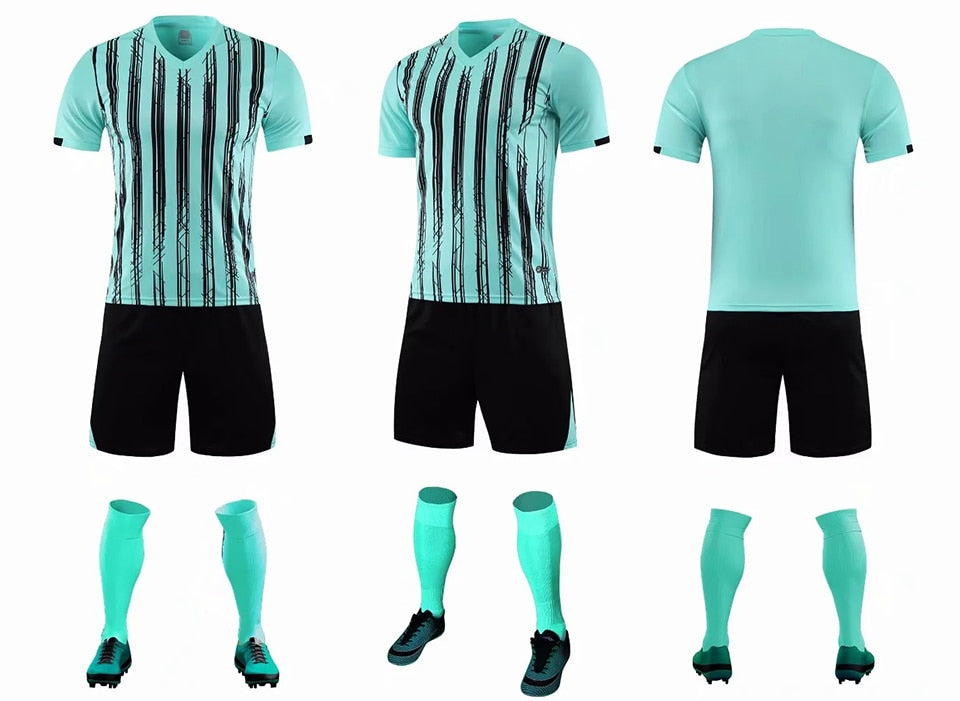 Adults Kids Soccer Football Custom Jersey Shorts Team Uniform Set The Clothing Company Sydney