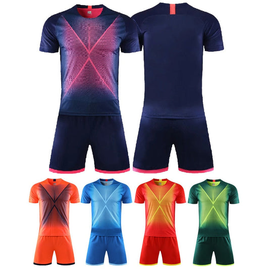 Adults Summer Short Sleeve Kids Soccer Training Suits Football Kits Soccer Custom Shorts Jersey Set The Clothing Company Sydney