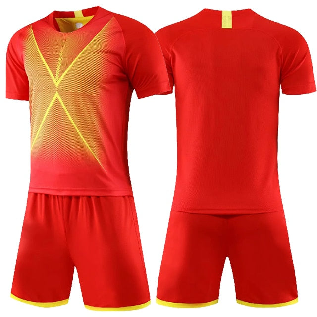 Adults Summer Short Sleeve Kids Soccer Training Suits Football Kits Soccer Custom Shorts Jersey Set The Clothing Company Sydney