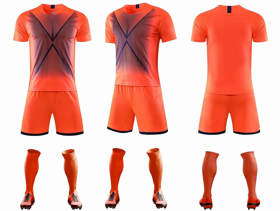 Adults Summer Short Sleeve Kids Soccer Training Suits Football Kits Soccer Custom Shorts Jersey Set The Clothing Company Sydney