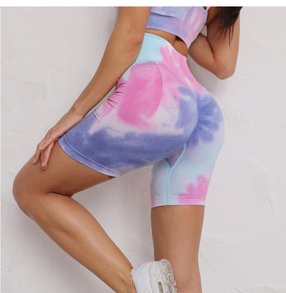 2 Piece Dye Seamless yoga set  Women gym fitness clothing sportswear sports bra high waist gym leggings sports suits yoga suits The Clothing Company Sydney