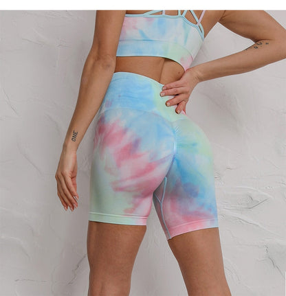 2 Piece Dye Seamless yoga set  Women gym fitness clothing sportswear sports bra high waist gym leggings sports suits yoga suits The Clothing Company Sydney