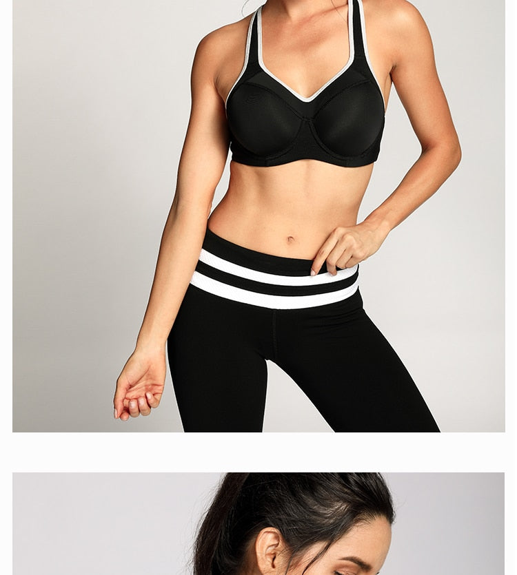 Women's Full Support High Impact Racerback Lightly Lined Underwire Sports Bra The Clothing Company Sydney