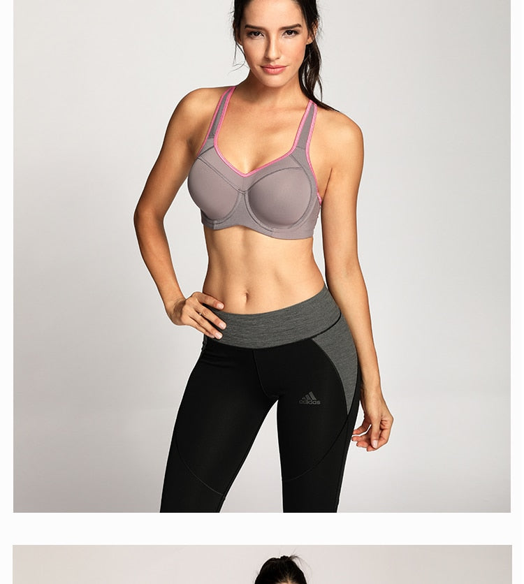 Women's Full Support High Impact Racerback Lightly Lined Underwire Sports Bra The Clothing Company Sydney