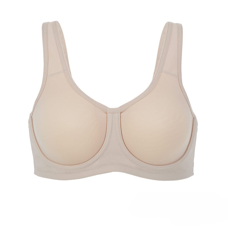 Women's Max Control Solid High Impact Plus Size Underwire Sports Bra The Clothing Company Sydney