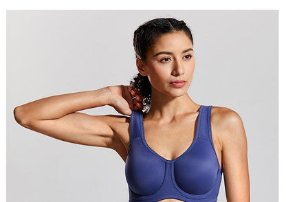 Women's Max Control Solid High Impact Plus Size Underwire Sports Bra The Clothing Company Sydney