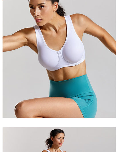 Women's Max Control Solid High Impact Plus Size Underwire Sports Bra The Clothing Company Sydney