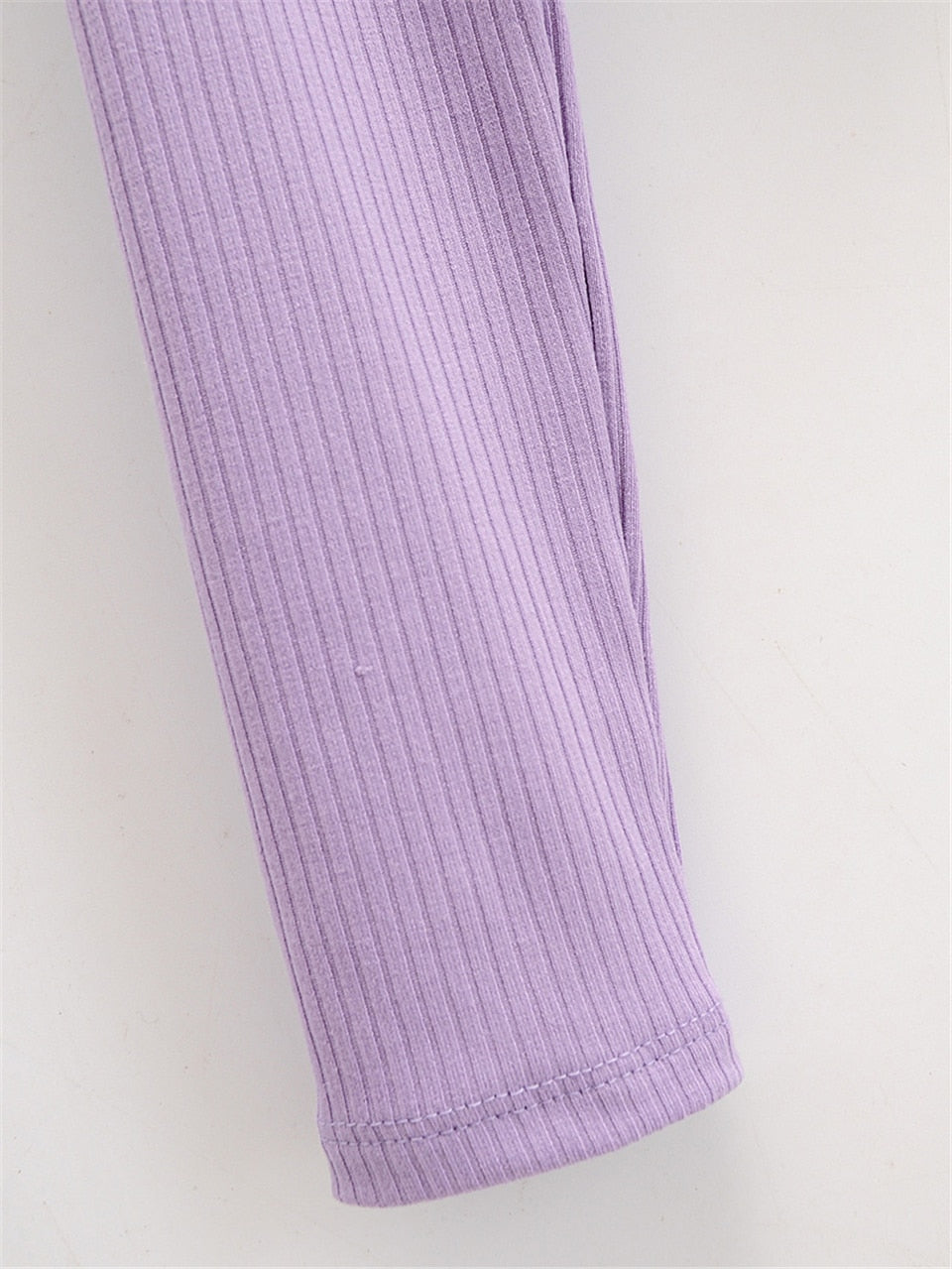 V Neck Long Sleeve Casual Crop Top Knitted T Shirt Slim Ribbed White Top The Clothing Company Sydney