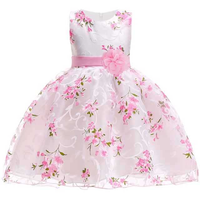 Summer Girls Long Bridesmaid Kids Dresses For Girls Children Princess Flower Girl Party Wedding Dress The Clothing Company Sydney