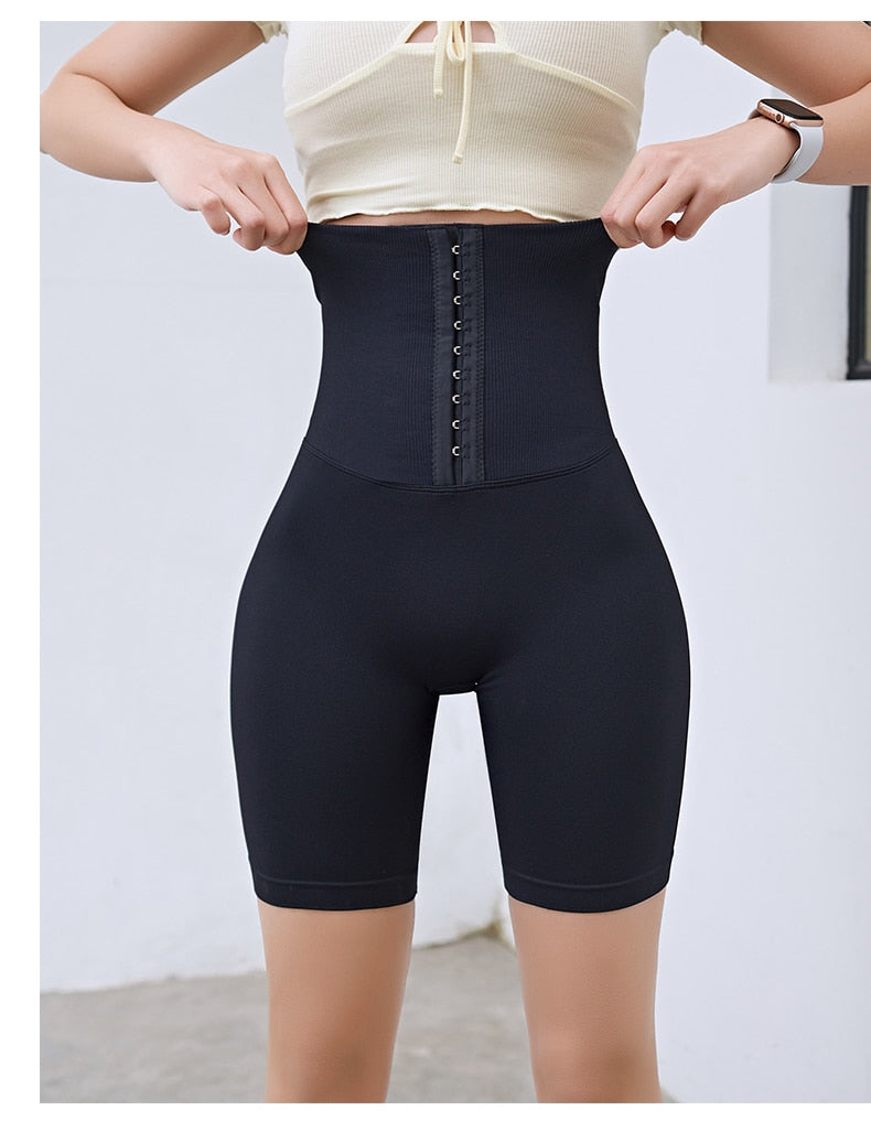 Fitness Corset Push Hip Postpartum High Waist Yoga Pants Workout Seamless Leggings Sportswear Gym Running Training Tights The Clothing Company Sydney