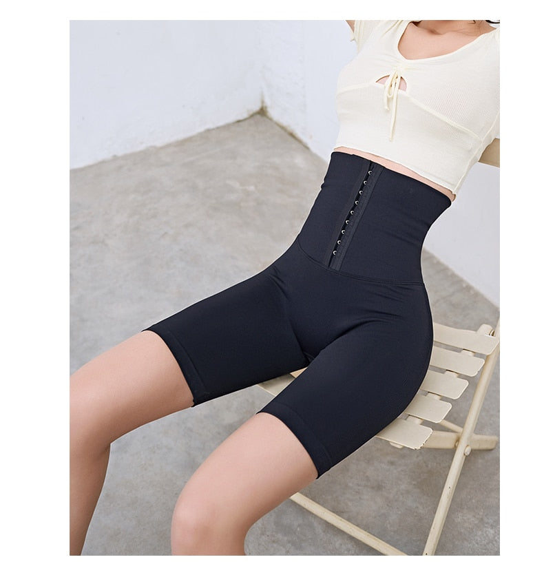 Fitness Corset Push Hip Postpartum High Waist Yoga Pants Workout Seamless Leggings Sportswear Gym Running Training Tights The Clothing Company Sydney