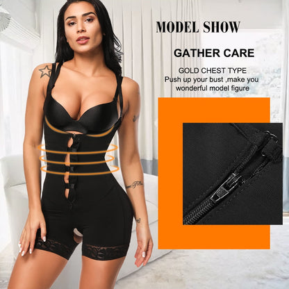 Open Bust Bodysuit Waist Corset Body Shaper Strap Underwear Girdles The Clothing Company Sydney