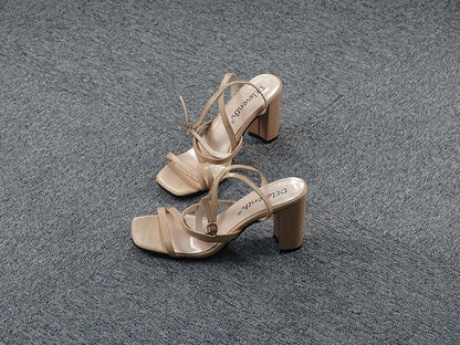 Block Heel Women Shoes Ladies Sandals High Heels White Pink Beige The Clothing Company Sydney